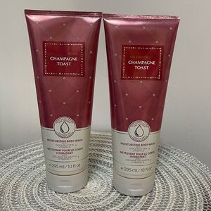 BBW Champagne Toast Body Wash Set of 2 NWT
